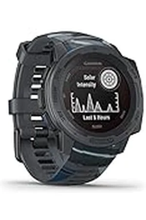 Garmin Instinct Surf Solar, Reloj inteligente con GPS resistente al agua, funciones de surf, función de carga solar, funciones deportivas, pulsioximetría, Pipeline (Reacondicionado)