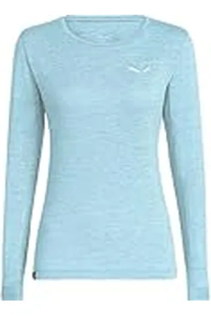 Salewa Puez Melange Dry W L/S tee Camiseta, Mujer