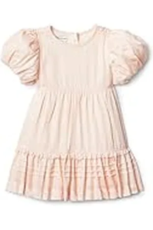 Amazon X Sofia Grainge Vestido con Mangas abullonadas Bebé Niña, , 24 Meses