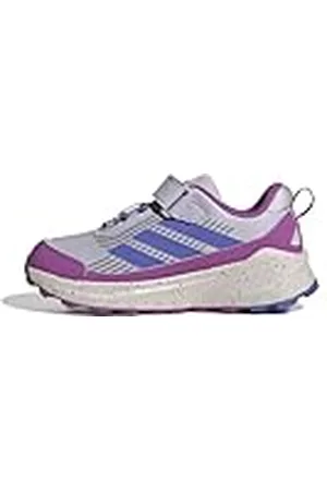 adidas Terrex Trailmaker 2-Zapatos de Senderismo, Zapatillas Unisex niños, Silver Dawn Semi Cobalt Blue Purple Burst, 4 UK Child