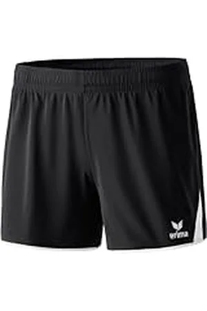 Erima Classic 5 Cubos Pantalón Corto, Mujer, Negro/Blanco, 44