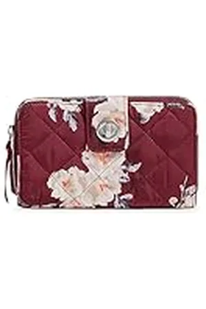 Vera Bradley Cartera de Sarga para Mujer con protección RFID, Talla única