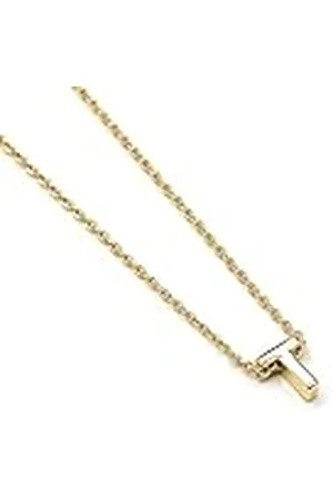Luxenter Collar Alphabet acabado oro 18k - Letra T