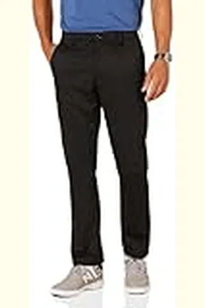 Amazon Pantalón de Golf Elástico de Ajuste Recto Hombre, , 34W / 34L