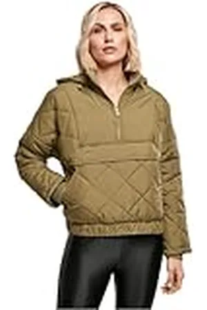 Urban classics Chaqueta para Mujer de Gran tamaño con Bordado de Diamante, , XL