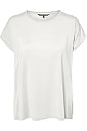 VERO MODA Vmava Plain SS Top Gajrs Noos Camiseta, , XL para Mujer