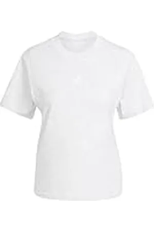 adidas Mujer Essentials Small Logo Cotton T-Shirt, , M