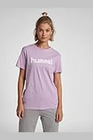 Hummel Hmlgo - Camiseta de algodón con Logotipo para Mujer (1 Unidad)