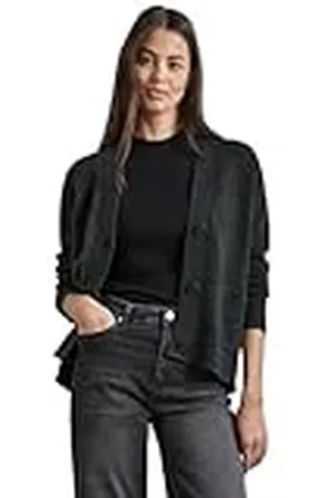 Street one A253800 Cárdigan Corto, Gravel Grey Mel, 38 para Mujer