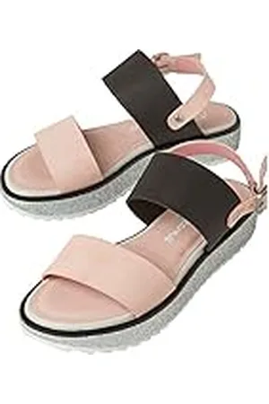 Pepe Jeans Alexa Rouse, Sandalias de Plataforma, Rosa (Rosa Malva), 36 EU