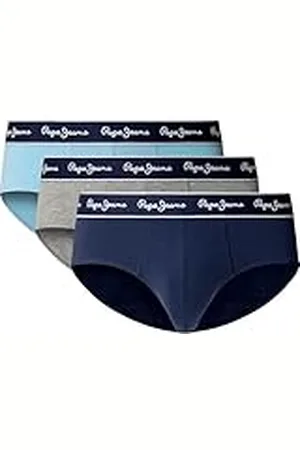 Pepe Jeans Solid BF 3p Ropa Interior, , M para Hombre