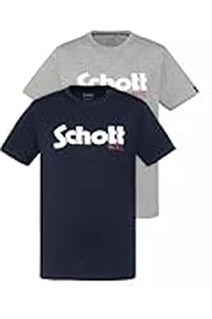 Schott NYC Tspklogo Camiseta, , XL para Hombre
