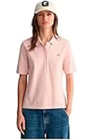 GANT Polo Slim Shield SS Pique Camisa, , L para Mujer