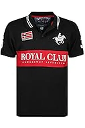 Geographical Norway Kahorse Men Camisa Polo, Noir, XXL para Hombre