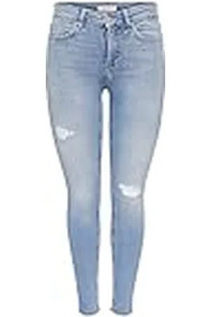 ONLY ONLBLUSH Mid SK AK RW DS DNM REA685 Noos Jeans, , M para Mujer