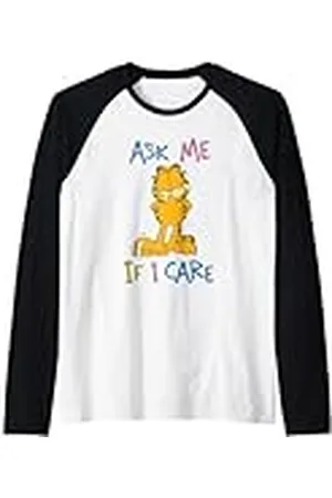 Garfield Garfiled - Pregúntame si me importa Camiseta Manga Raglan