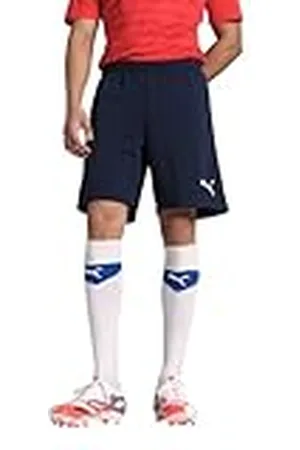 PUMA Hombre Pantalones Cortos, Peacoat White, XXL