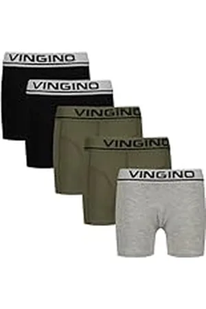 Vingino Boys-boxer-5pack Calzoncillo, , X-Small para Niños
