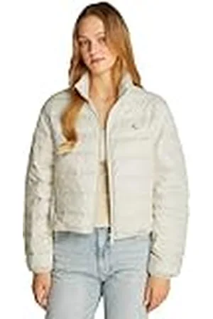 Calvin Klein Cazadora acolchada Mujer Down Shine brillante, Marfil , XS