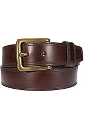 Carhartt Hamilton 50 - Cinturón con acabado en latón envejecido, color marrón