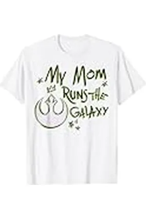 STAR WARS Día de la Madre My Mom Runs The Galaxy Green Rebel Camiseta