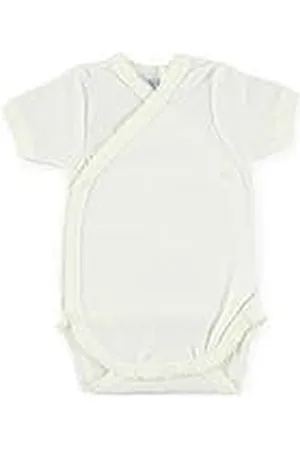 BABIDU Body Bebé Cruzado Manga Corta Algodón 100% Suave y Transpirable, Body Recién Nacido, Ideal Primera Puesta Piel Sensible, Ropa Bebé Niño y Niña Unisex, Cómodo Perfecto para Uso Diario