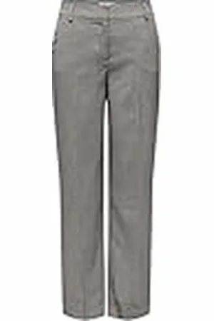 ONLY Onllettie MW Str Check Pant TLR Pantalones, , 40W x 32L para Mujer