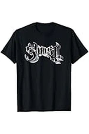 Ghost – Skeleta Chrome Logo Camiseta