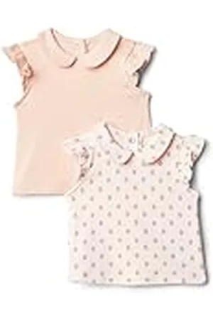 Amazon X Sofia Grainge Blusa de Manga Corta Bebé Niña, Pack de 2, , 24 meses