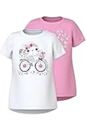 NAME IT Nmfvix 2P SS Top, , 110 (Pack de 2) para Niñas
