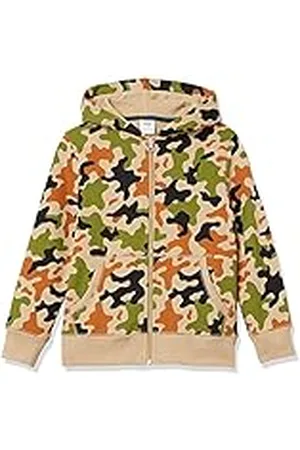 Amazon Sudadera de Forro Polar con Capucha y Cremallera Niño, , 6-7 años