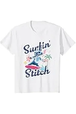 Disney Niños Lilo and Stitch Lilo & Stitch Surfin Waves Camiseta