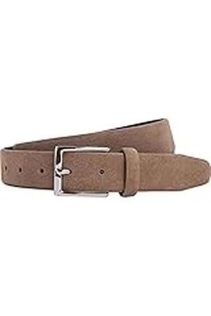 Hackett Herren Suede Feather Edge Belt, , 30