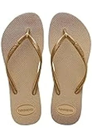 Havaianas Slim Gloss, Chanclas Elegantes, Duraderas y Versátiles, Con un Toque de Brillo, Suela Antideslizante, Mujer