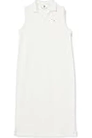 Tommy Hilfiger Pique Relaxed Polo NS Midi Dress WW0WW44462 Vestido Tipo, , S para Mujer