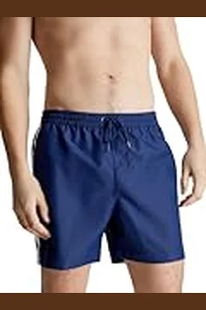 Calvin Klein Bañador Hombre Medium Drawstring Pernera media, Azul, 5XL