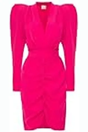 Swing Laura | | XL Swing Moda Mujer Elegante Fiesta Coctel Noche Negocios Festivo | Vestido lápiz | ceñido | Cuello en V | Longitud de la Rodilla | Manga Larga (42)
