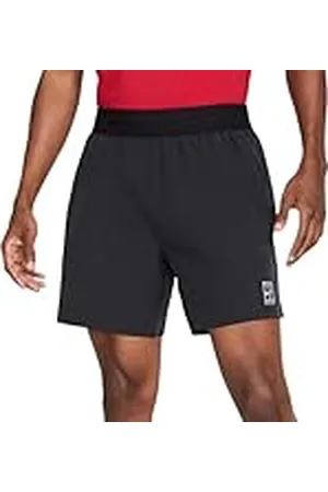 Nike Hombre M Nkct DF Advtg 6in Shorts, Black/White, XL