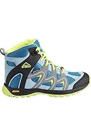 mc kinley McKINLEY Montijo Mid AQX Jr, Botas de Senderismo Unisex niños, Azul (Blue/Grey/Green Lime 901), 28 EU