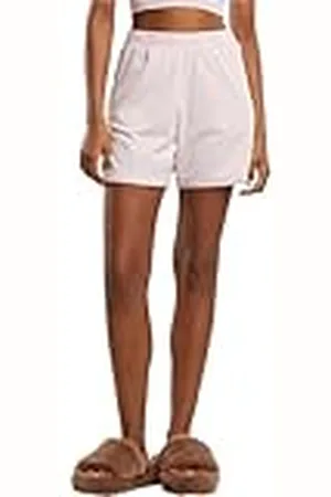 Urban classics Tb7470-ladies Washed Jersey Shorts Pantalones Cortos, , XL para Mujer