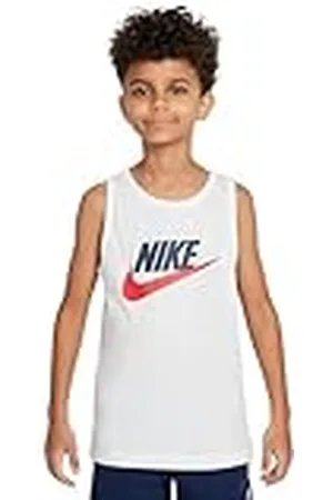 Nike Sportswear HM5843-100 - Camiseta de Tirantes para niños Mayores, Talla XS, Color