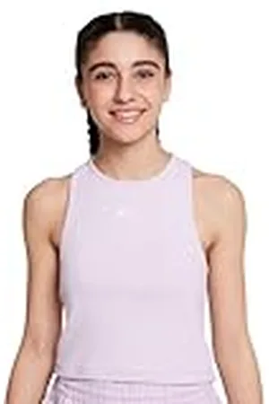 Nike Sportswear FZ5551-537 - Camiseta de Tirantes Acanalada para niña, Talla S