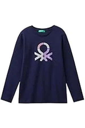 Benetton Camiseta M/L 3i9wc10jr, , 120 cm para Niñas