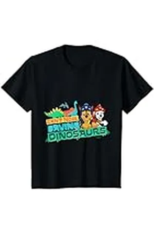 Paw Patrol Niños - Chase Marshall Can´t Now saving Dinosaurs Camiseta