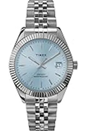Timex Reloj Analógico para Mujeres de Cuarzo con Correa en Acero Inoxidable TW2W49900