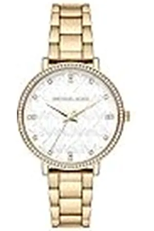 Michael Kors Reloj Analógico para Mujeres de Cuarzo con Correa en Acero Inoxidable MK4919