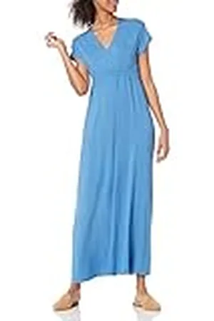 Amazon Vestido Entallado Largo (Talla Grande Disponible) Mujer, , S