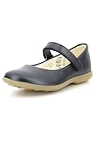 Kickers Ambellie, Bailarinas con Punta Cerrada Niñas, Azul (Marine 10), 28 EU