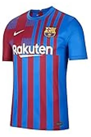 Nike Barcelona FC Temporada 2021/22 Camiseta Primera Equipación Equipación de Juego, XL, Hombre