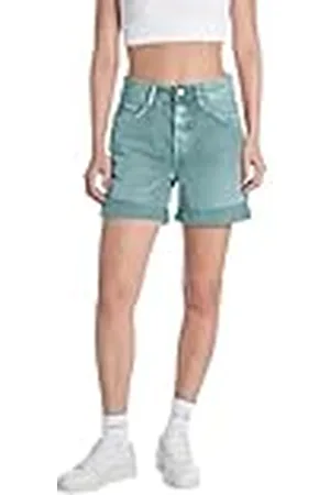Replay 9z1 Short Pantalones Cortos de Jean, , 31W para Mujer